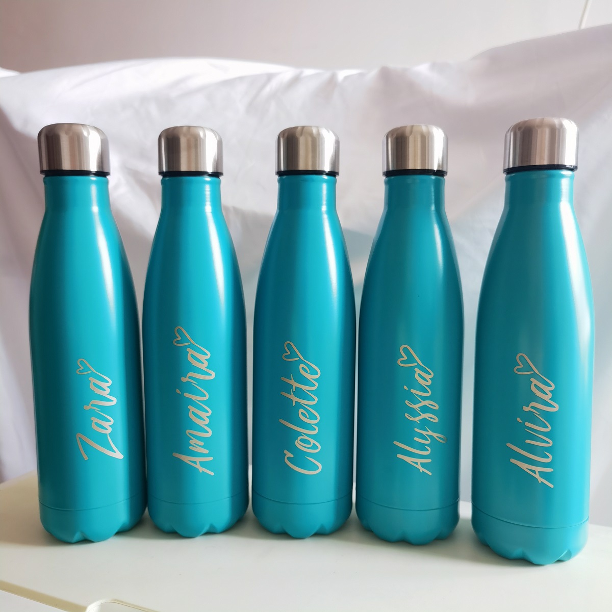 Sports Water Bottle Insulated - 17oz Stainless Steel Water Bottle with