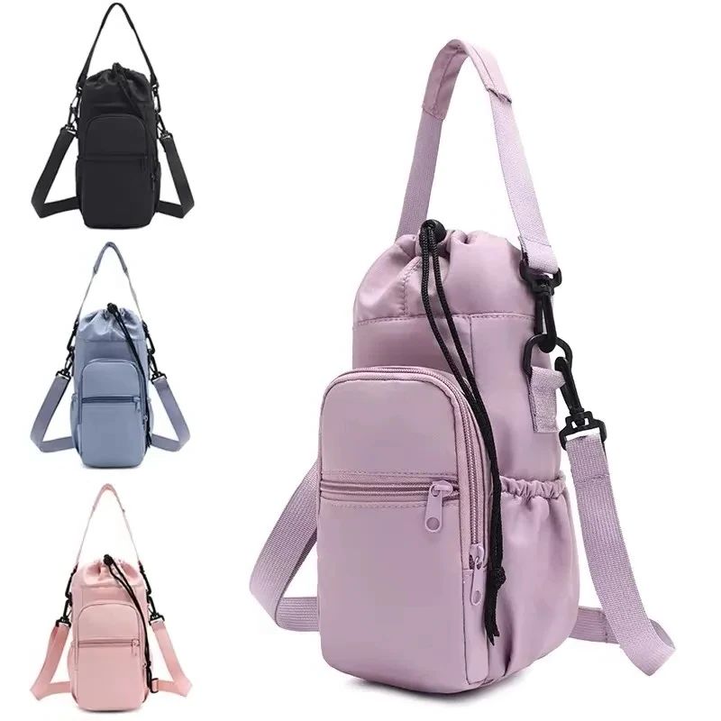 Sports Water Bottle Insulated - Portable Water Bottle Bag Outdoor Sports