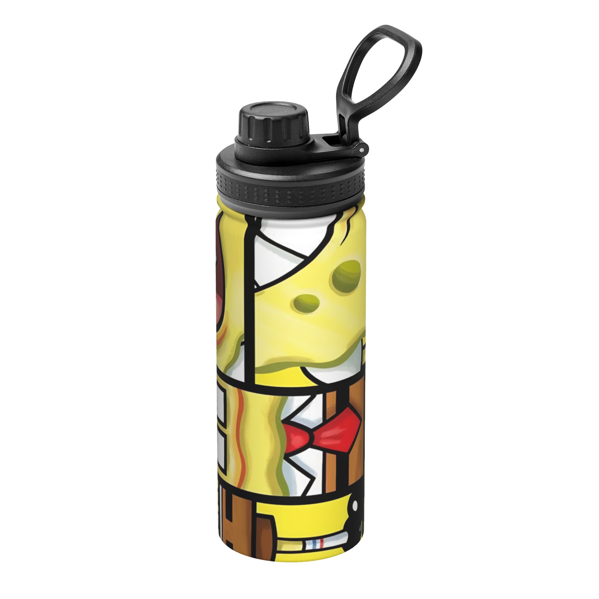 Spongebobs Cartoon 18OZ Sports - Sports Water Bottle Insulated incelemesi ve fiyatı