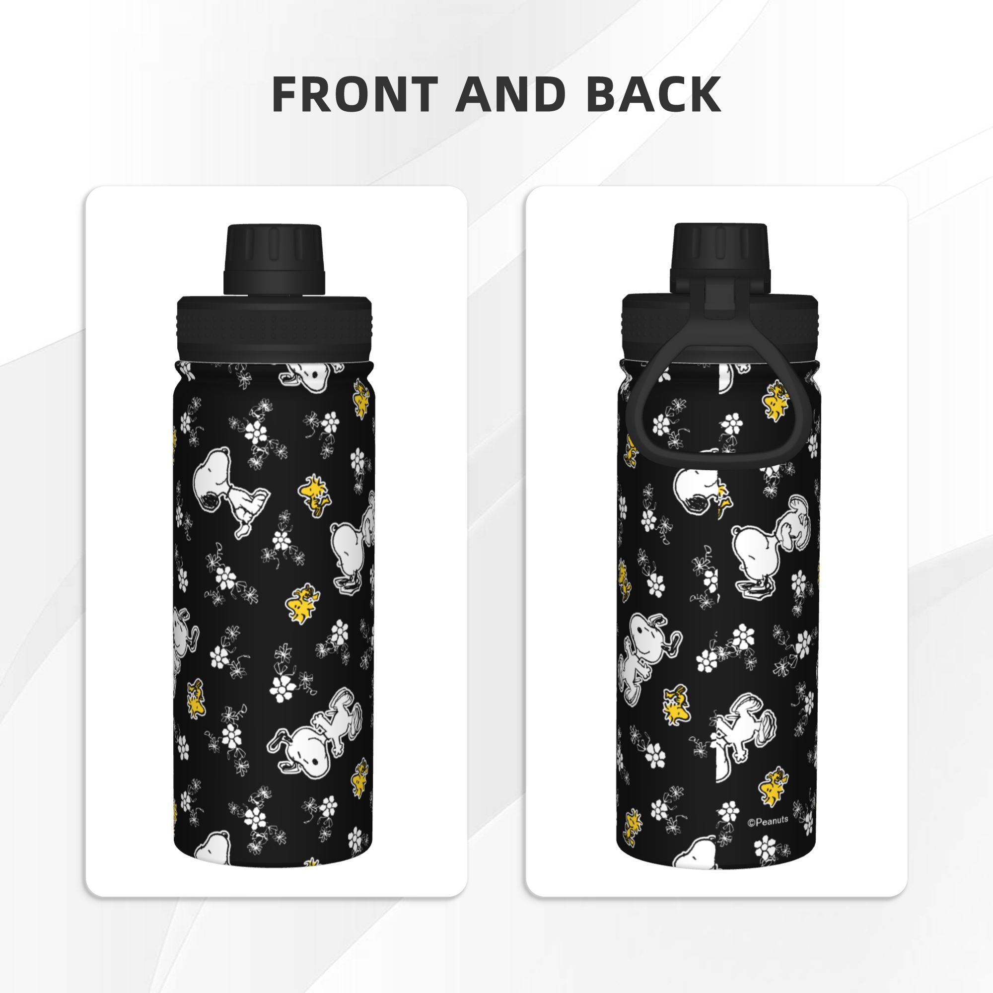 Snoopy Woodstock Fun Flowers 1 - Sports Water Bottle Insulated incelemesi ve fiyatı