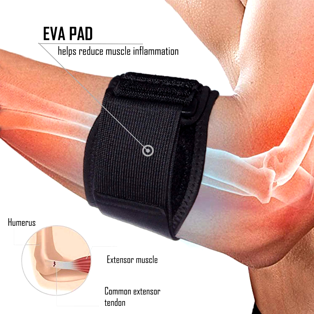 1Pcs Adjustable Compression El - Tennis Elbow Brace incelemesi ve fiyatı