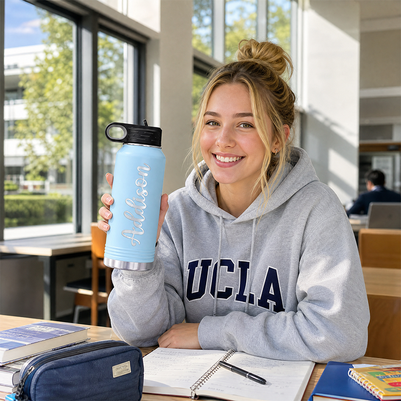 Customizable Large Stainless S - Sports Water Bottle Insulated incelemesi ve fiyatı