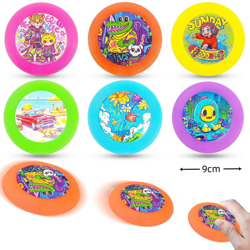 5Pcs 9cm Portable Flying Sauce - Frisbee Ultimate Disc incelemesi ve fiyatı