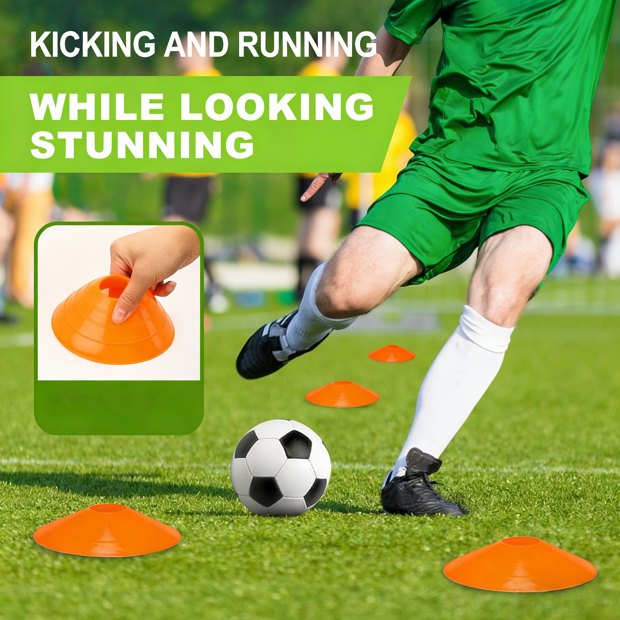 25 Pack football cone plate  f - Sports Equipment Football incelemesi ve fiyatı