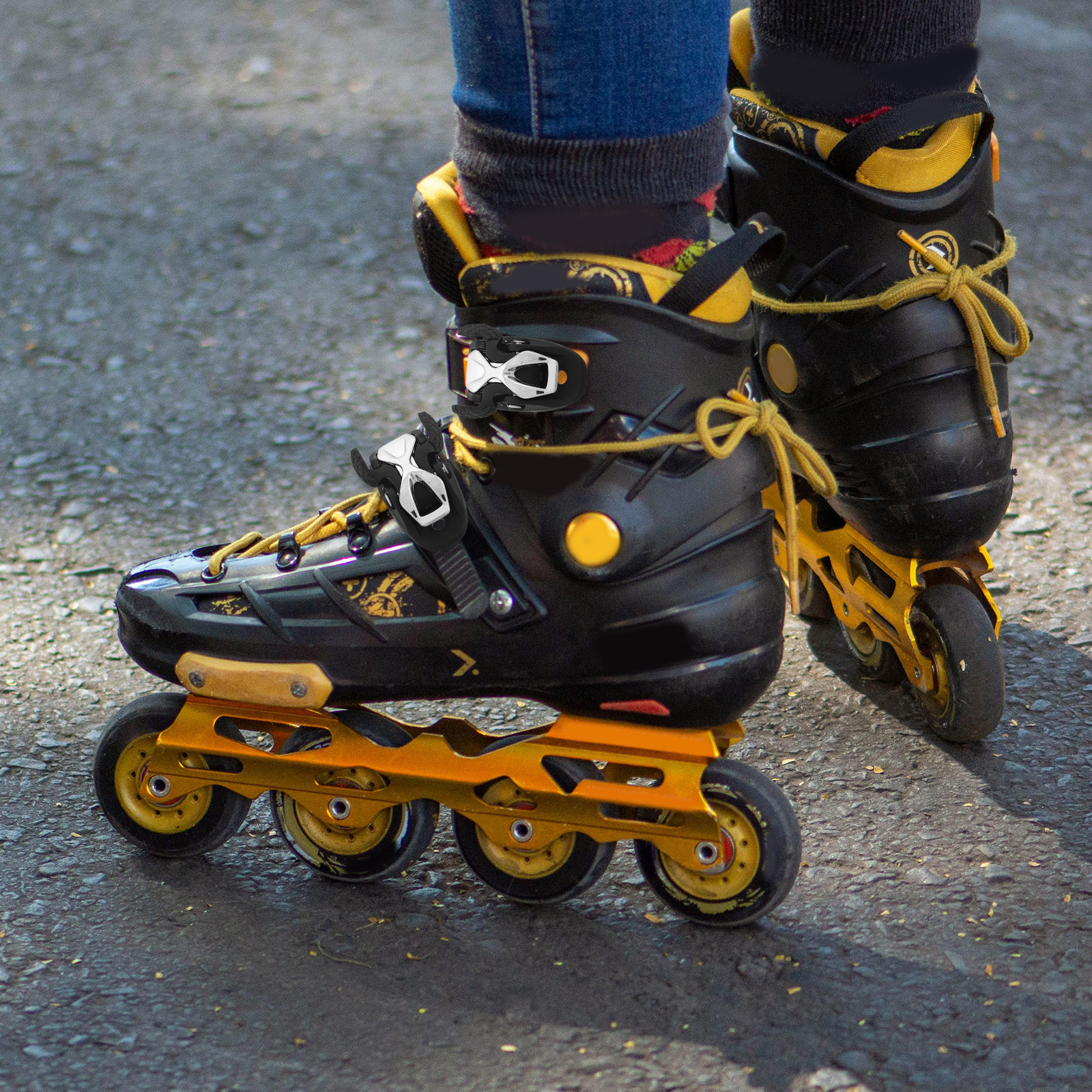 4Pcs Roller Skate Quick Buckle - Roller Skate Inline incelemesi ve fiyatı